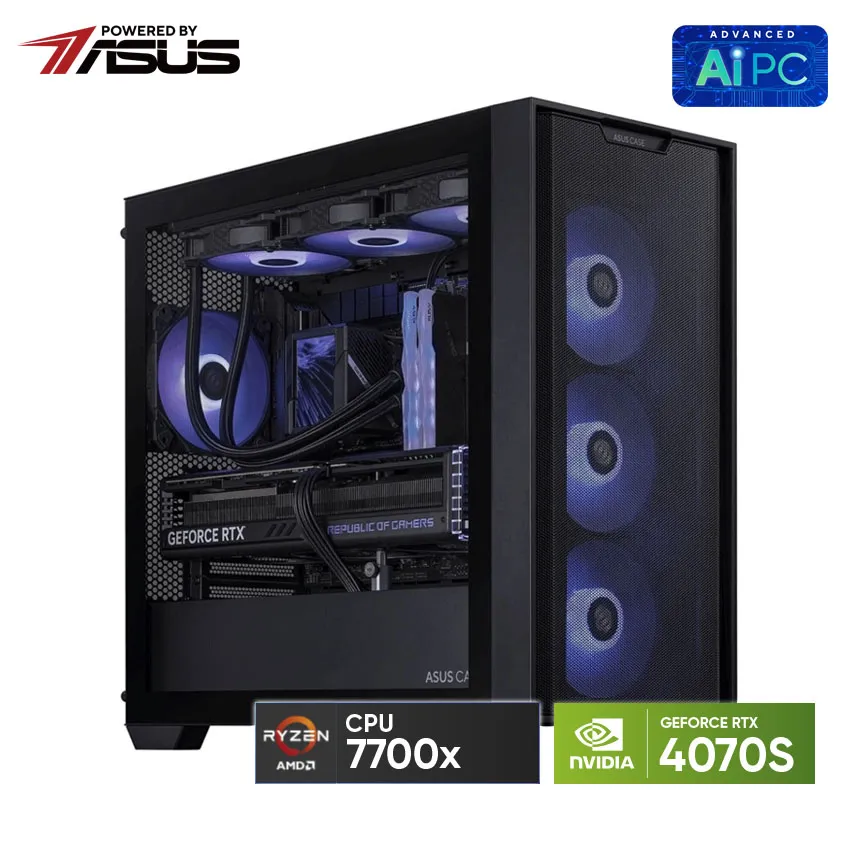 PC ZICZAC 001 Raphael (AMD Ryzen 7700X /VGA RTX 4070S)